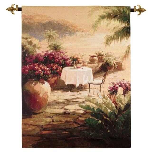 This beautiful tapestry is woven on a jacquard loom by skilled weavers, keeping alive the centuries old tradition of...