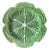 Bordallo Pinheiro Green Cabbage Chop Plate / Platter, 12", Portugal For Sale
