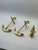 Mid-Century Modern Mid-Century Modern Solid Brass Anchor Candlesticks — A Pair For Sale - Image 3 of 9