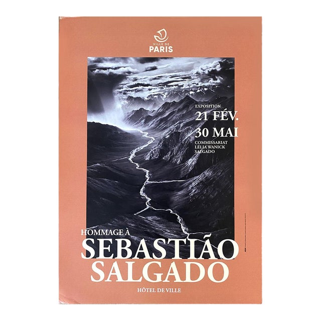 Sebastião Salgado Hôtel De Ville Official Exhibition Poster For Sale