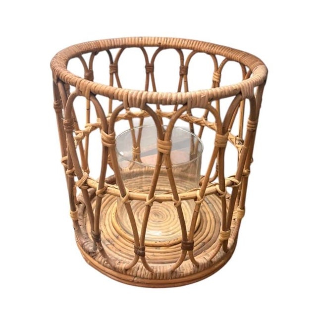 Bring warmth, natural texture, and effortless coastal charm to your home decor with this beautiful vintage woven rattan...