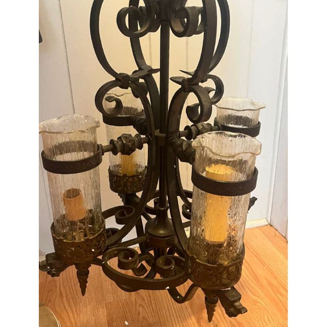 Spanish Mid 19th Century Spanish Chandelier For Sale - Image 3 of 4