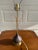 Metal Vintage Mid Century Modern Atomic Starburst Table Lamp For Sale - Image 7 of 8