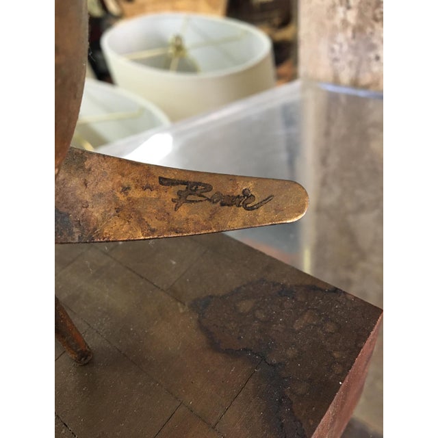 Mid 20th Century Mid 20th Century William Bowie (B. 1926-1994) "Small Convolution" Brutalist Sculpture For Sale - Image 5 of 5