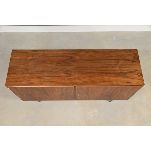 Wood 1960s Danish Modern Walnut Credenza by Poul Hundevad For Sale - Image 7 of 10
