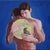 Raven Moon by John Tarantola | Oil Painting of two men embracing with a moon and raven For Sale