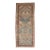 Antique Tribal Geometric Small Runner, 3'4'' X 7'4'' For Sale