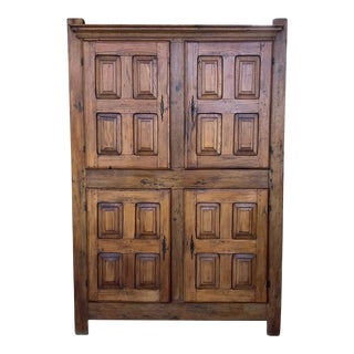Wardrobe, Cupboard or Cabinet, Walnut, Castilian Influence, Spain Restored For Sale