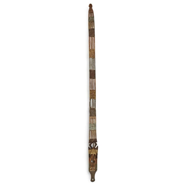 Mid 20th Century Vintage Tall Dogon African Sirige Mask Mali For Sale - Image 5 of 13