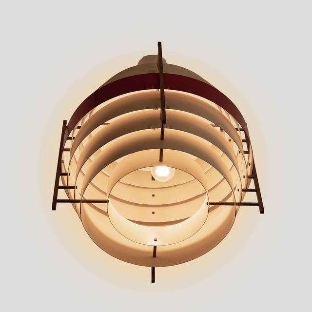 Mid-Century Modern Suspension Light, 1960s For Sale - Image 3 of 11