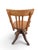 Wood 19th Century Oak Ships Swivel Chair with Adjustable Height, 1890 For Sale - Image 7 of 9