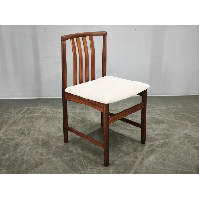 Brown Danish Teak Dining Chairs, 1960s, Set of 4 For Sale - Image 8 of 14