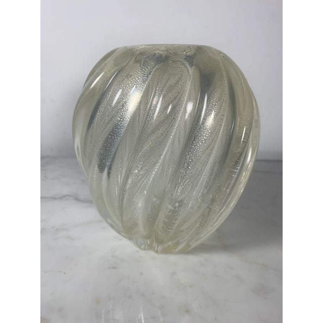 1980s Larry Laslo for Mikasa Sculptural Art Glass Vase For Sale - Image 10 of 10