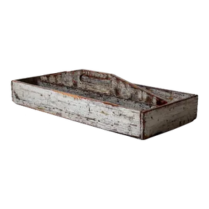 Vintage Wooden Tool Box Trug