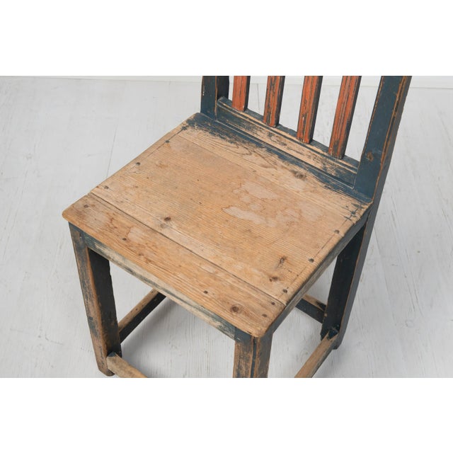 Brown 19th Century Swedish Folk Art Chair For Sale - Image 8 of 10