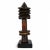 Vintage Carved Wood Cross River Figure Post For Sale - Image 4 of 5