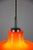 Mid-Century Orange Glass Pendant Lamp, 1970s For Sale - Image 16 of 18