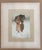 Antique Matted January Lullaby Print w/William Ladd Taylor Chromo on back, EUC For Sale - Image 4 of 5