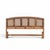 Vintage Thomasville Woven Rattan King Headboard For Sale - Image 4 of 17