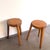 Tripod Stools in Beech, 1940s, Set of 2 For Sale - Image 9 of 13