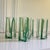 Contemporary Contemporary Verdure Stripe Italian Murano Glass Tumblers - Set of 4 For Sale - Image 3 of 8