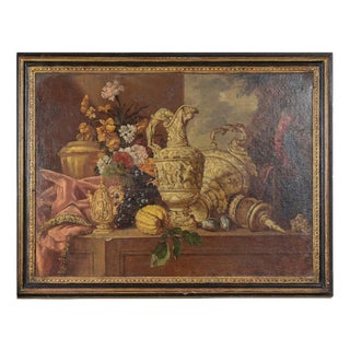 Still Life, Oil on Canvas, 1900s For Sale