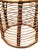 Vintage Cylindrical Rattan and Bamboo Stool by Tito Agnoli, 1960s For Sale - Image 6 of 7