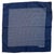 Hermès HERMES PARIS Navy Blue Equestrian Horse Bit Pattern Silk Scarf Pocket Square For Sale - Image 4 of 11