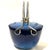 Metal Staub - Vintage Le Thieire Enameled Cast Iron Tea Kettle - 1.5 Qt Capacity - Blue For Sale - Image 7 of 12