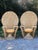 Vintage Rattan Peacock Chairs a Pair For Sale - Image 13 of 13