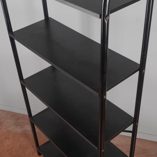 Metal Open Bookcase in Metal and Chipboard, 1990s For Sale - Image 7 of 18