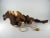 Scandinavian Style Articulated Hinged Wood Dragon With Wings on Wheels Pull Toy For Sale - Image 12 of 12