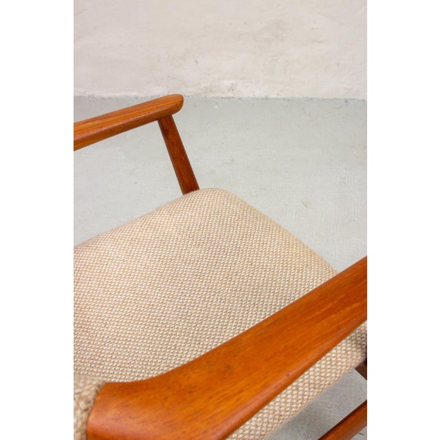 Mid-Century Danish GM11 Chair in Teak by Erik Kirkegaard for Glostrup, 1960s For Sale - Image 17 of 18