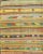Tribal Mid 20th Century Vintage Turkish Kilim Rug With Colorful Stripe and Diamond Motif Designs For Sale - Image 3 of 12
