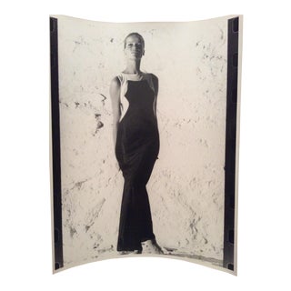 1960s Original Vintage Bert Stern Verushka Gelatin Silver Photo For Sale