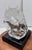 Kitty Cantrell “Devotion” Limited Edition Lucite & Pewter Wolf Sculpture With Lighted Base For Sale - Image 13 of 17