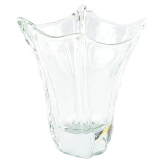 French Crystal Vase from Daum For Sale