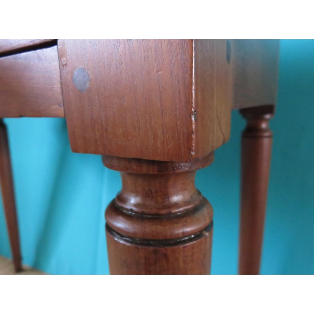 French Solid Cherry Console Table, 1770s For Sale - Image 11 of 14