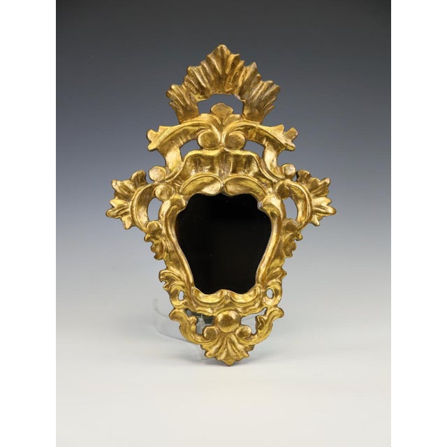 Late 19th Century Rococo French Giltwood Wall Mirror, 1870 For Sale - Image 5 of 13