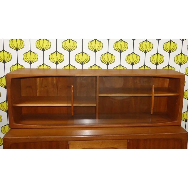 Danish Teak Wall-Mounted Display Cabinet from Dyrlund, 1960s For Sale - Image 6 of 11