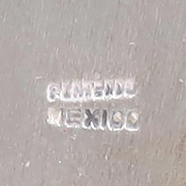 Vintage Silver on Copper Wine Caddy in the Style of Los Castillo For Sale In West Palm - Image 6 of 6