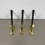Brass Wardrobe Hook Coat Rack Elements in the style of Carl Auböck, Austria, 1950s, Set of 3 For Sale - Image 18 of 18