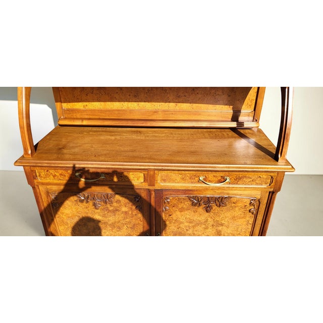 Art Nouveau Nancy School Two-Part Buffet, 1900 For Sale - Image 3 of 14