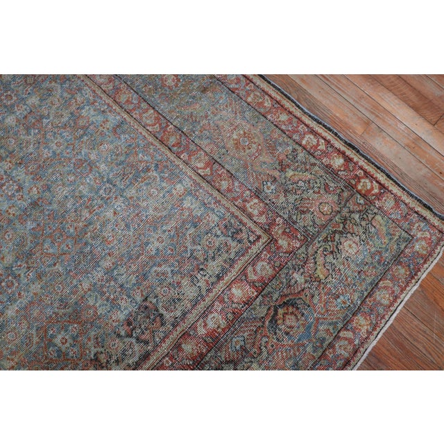 19th Century Persian Farahan Corridor Rug - 7'2" x 16'10" For Sale - Image 9 of 11