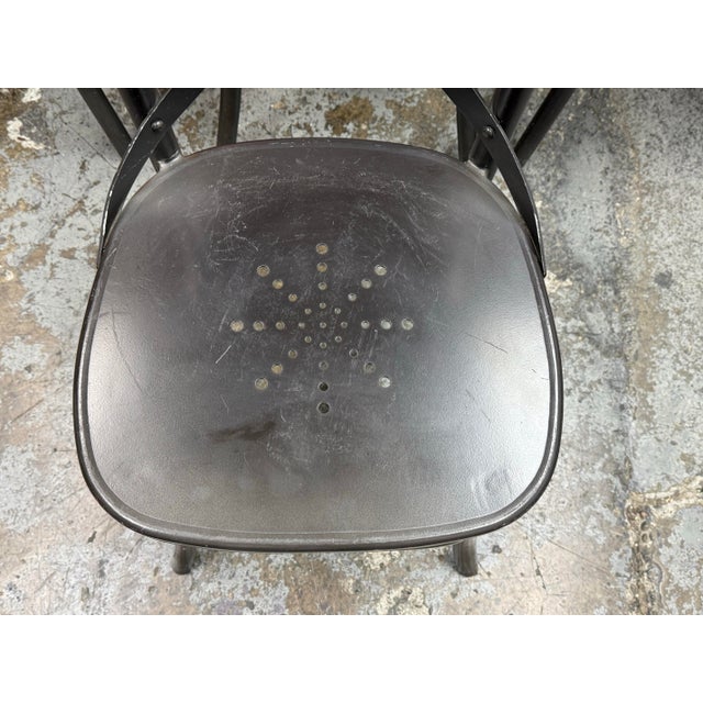 Metal Restoration Hardware Metal Madeleine Side Chairs, Set of Eight For Sale - Image 7 of 12
