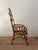 1970s Philippine Peacock Fan-Back Rattan Chair — Vintage Bohemian Statement Chair For Sale - Image 4 of 6