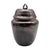 Gray Japanese Studio Pottery Mingei Tenmoku Glazed Tea Storage Jar 9" For Sale - Image 8 of 14