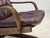 1970s Scandinavian Armchair in Brown Furniture Leather, 1970s For Sale - Image 5 of 18