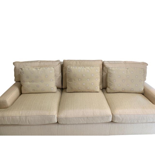 Baker Loose Back Sofa by Barbara Barry No.BAA6400S For Sale - Image 12 of 14