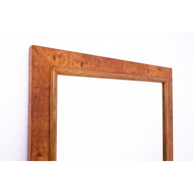 Vintage Art Deco Mirror, Poland, 1950s For Sale - Image 4 of 8